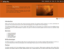 Tablet Screenshot of pro.slitaz.org